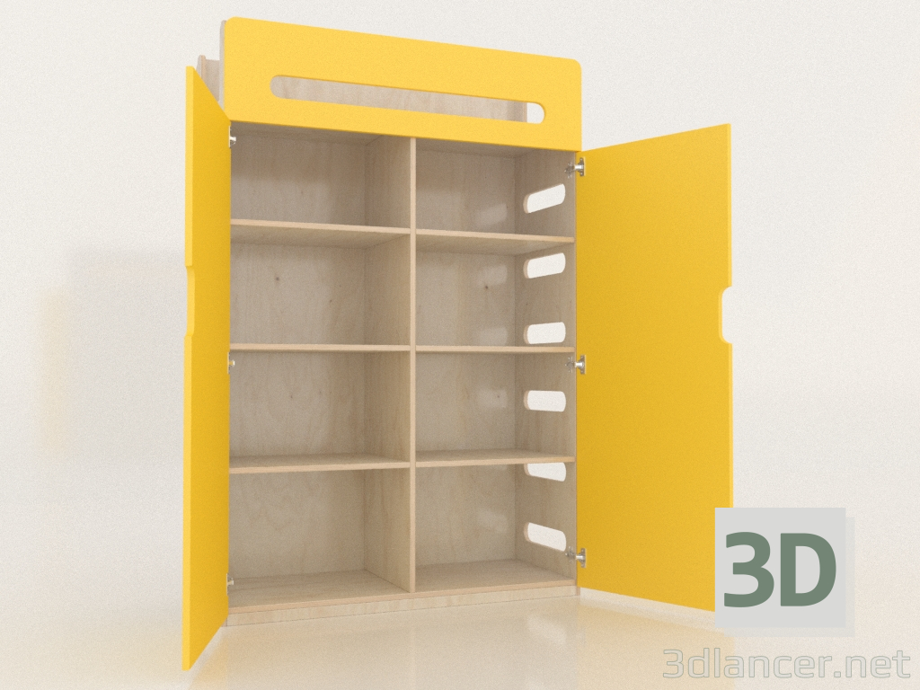 3d модель Шкаф платяной открытый MOVE WB (WYMWB2) – превью