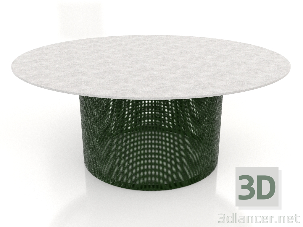 modello 3D Tavolo da pranzo Ø180 (Verde bottiglia) - anteprima