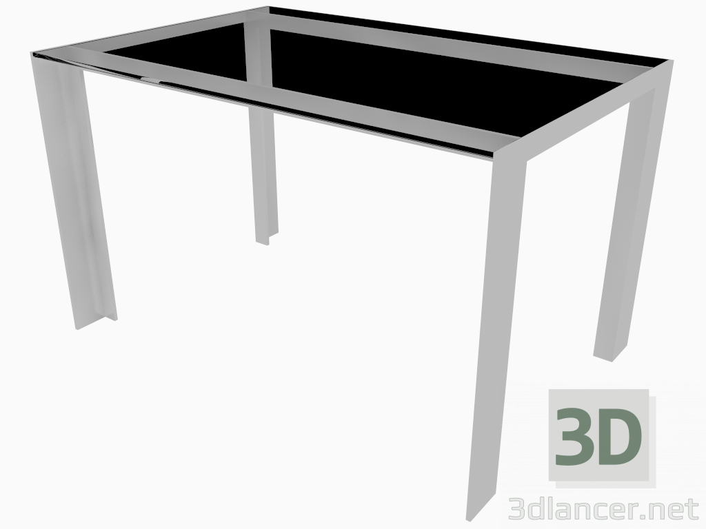 modello 3D Tavolo (80x120x73) - anteprima