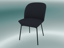 Oslo Chair (Ocean 601, Anthracite Black)