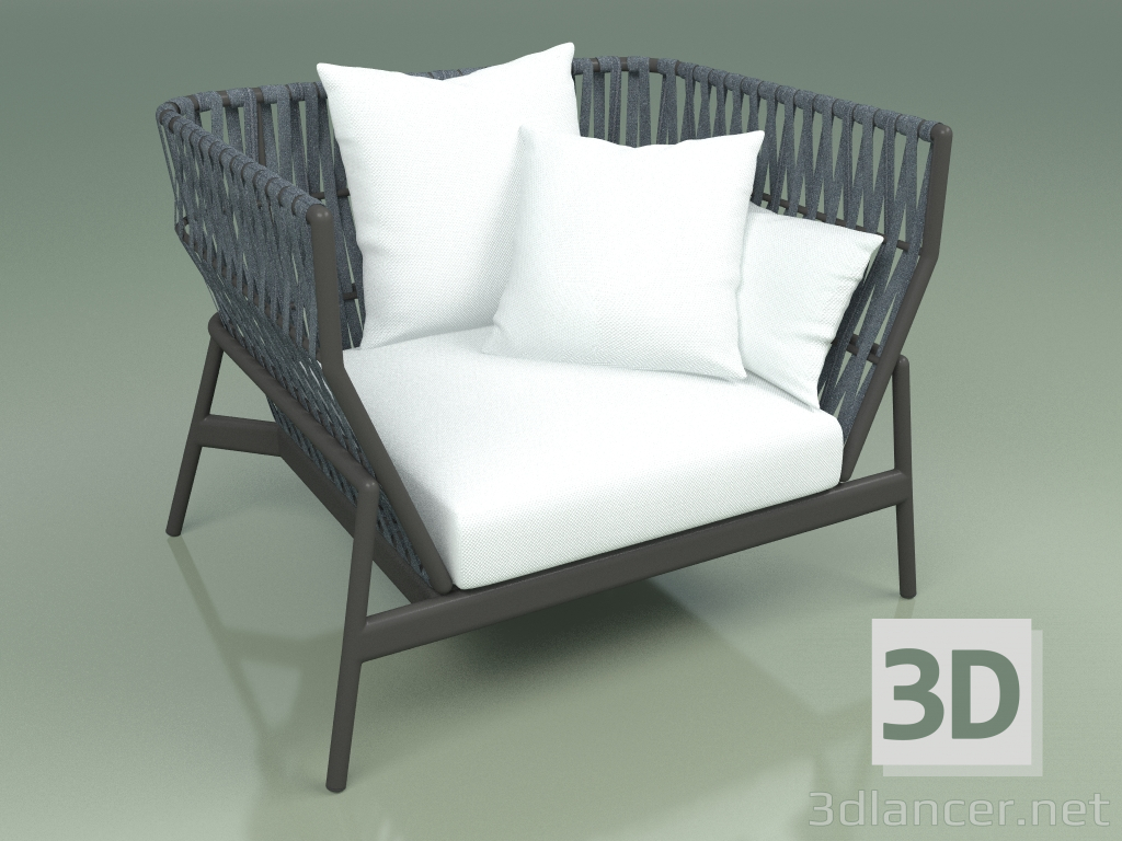 3D Modell Sofa 101 (Gürtel Teal) - Vorschau