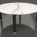 3d model Coffee table D 90 (Bottle green, DEKTON Aura) - preview