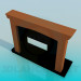 3d model Fireplace - preview