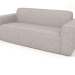 3D Modell 2,5-Sitzer-Sofa Bor (Grau) - Vorschau