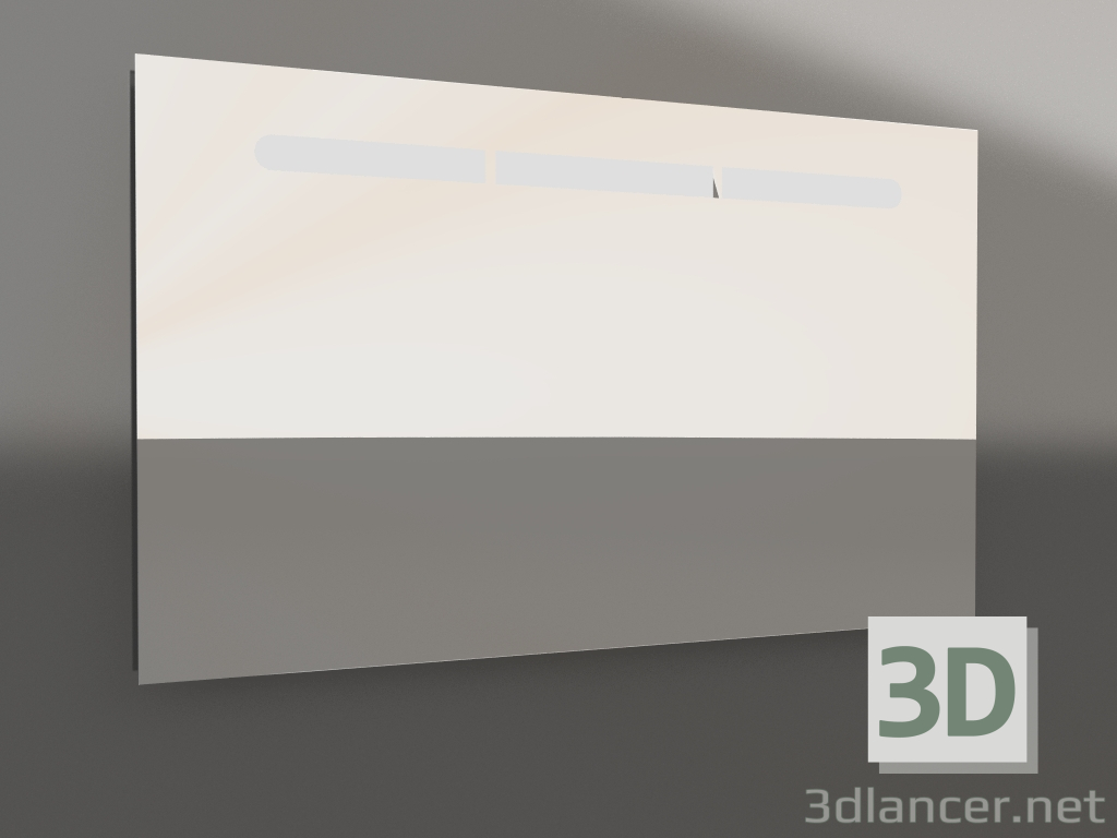 3d model Espejo 100 cm (Eu.02.10) - vista previa