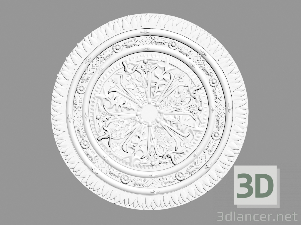 3d model Ceiling outlet R302 - preview