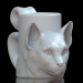 Taza - gato 3D modelo Compro - render