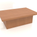 3 डी मॉडल कॉफी टेबल जेटी 101 (1200x800x400, लकड़ी लाल) - पूर्वावलोकन