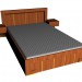 3d model Bed 140/220 - preview