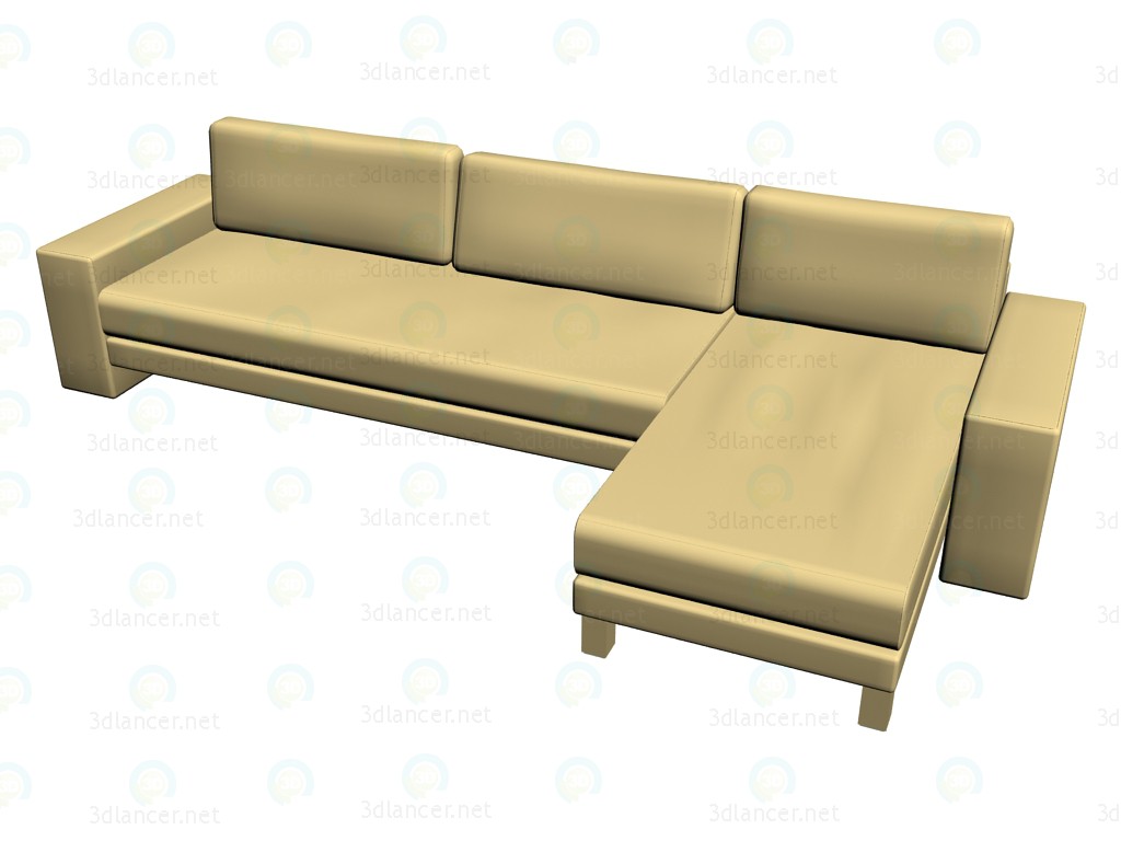 3d model Vida de sofá (204 5 combinación) - vista previa