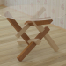 3d Coffee Table Puzzle model buy - render