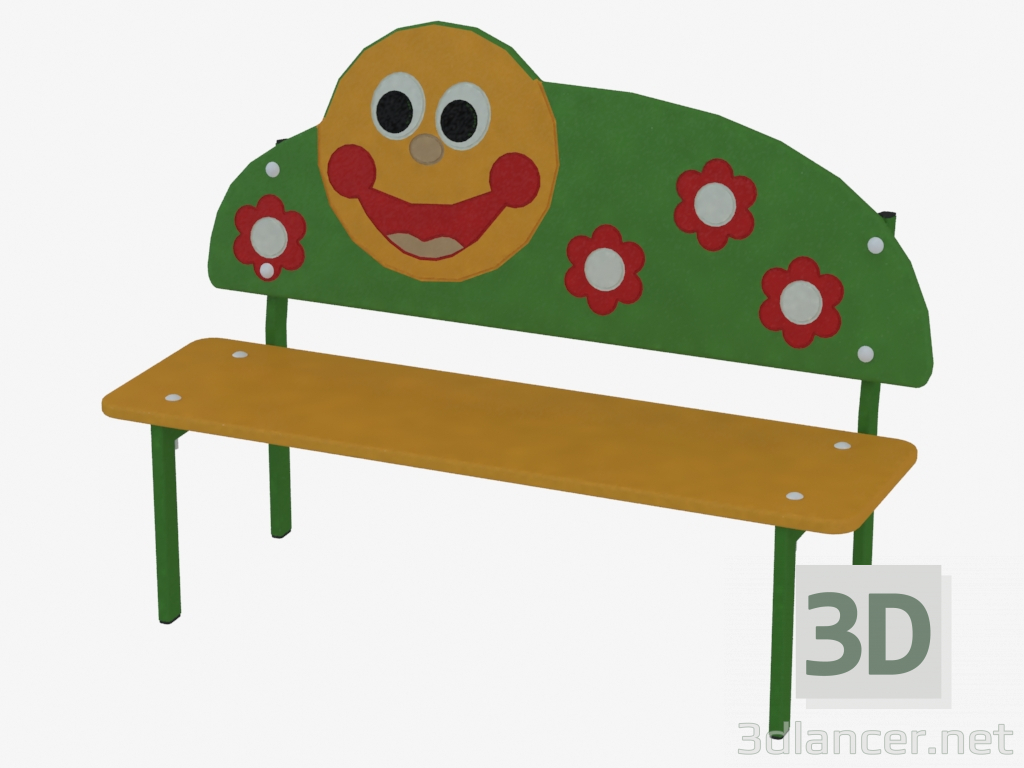 3d model Bench (8029) - preview
