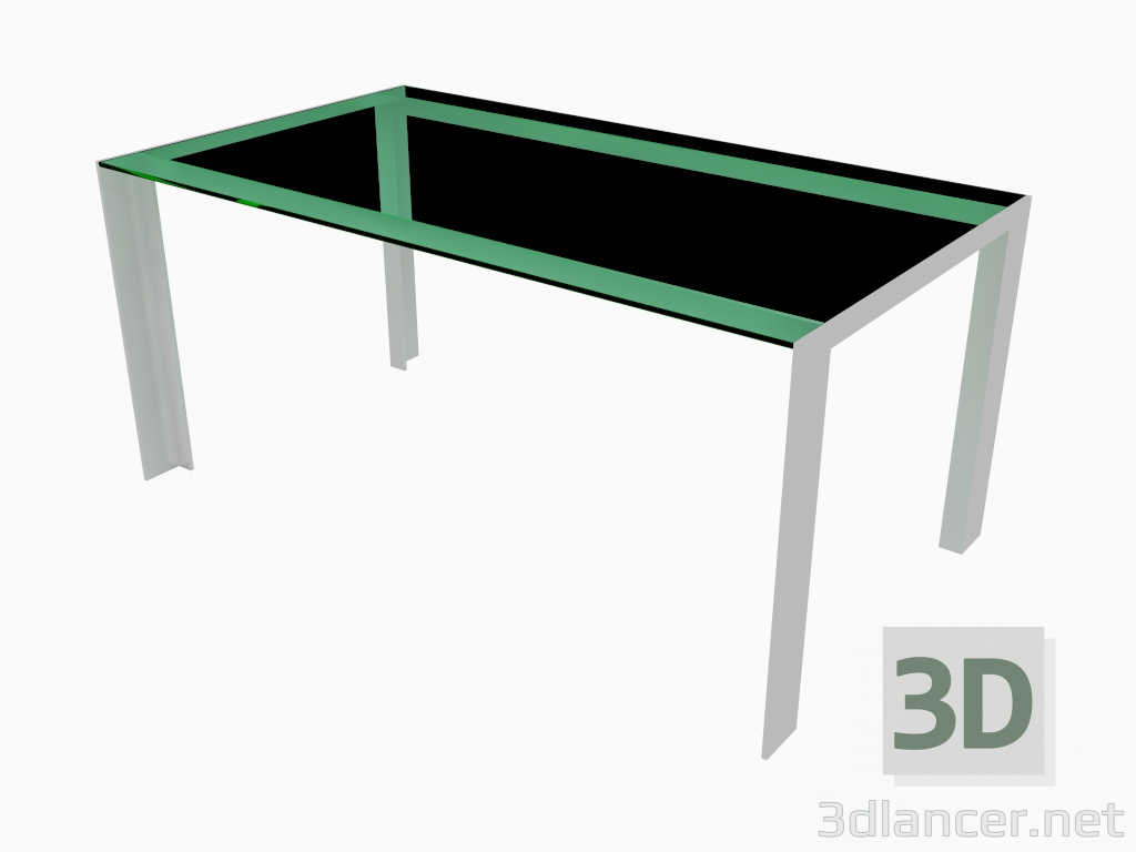 3D Modell Tisch (90 x 160 x 73) - Vorschau