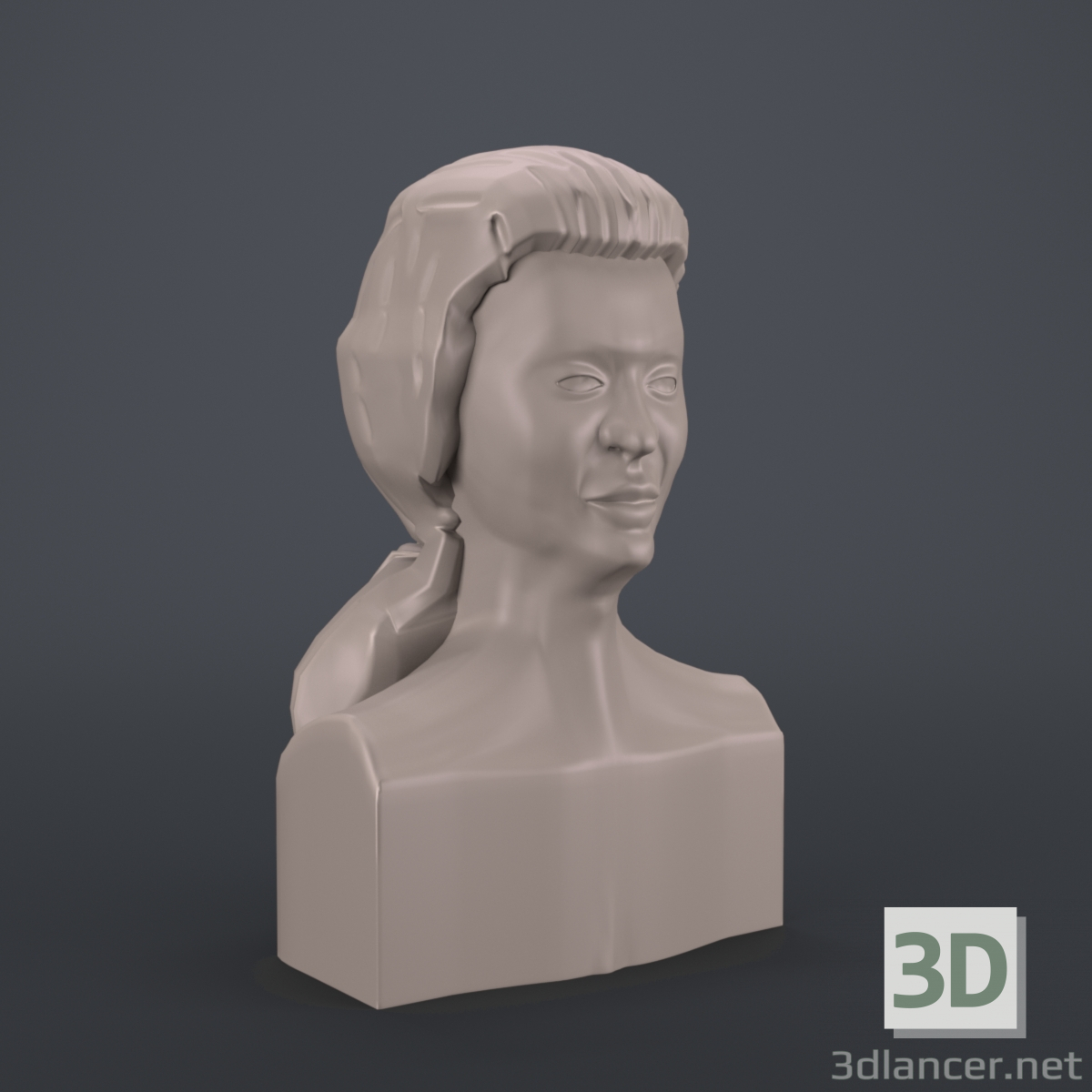 Mujer india 3D modelo Compro - render