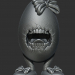zahniges Ei 3D-Modell kaufen - Rendern