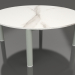 modèle 3D Table basse D 90 (Gris ciment, DEKTON Aura) - preview