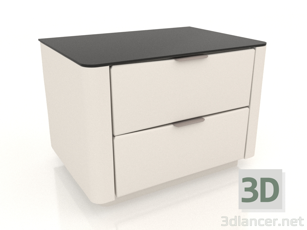 modèle 3D Table de chevet HENDRIX (K260-lait) - preview