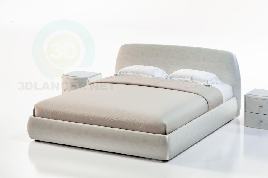 3d model Comino Bed - preview