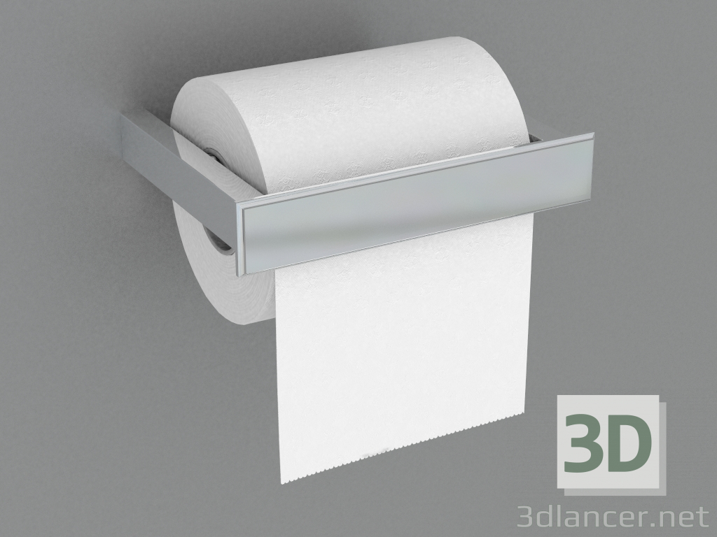 3d модель Настенный держатель бумажного рулона (46455) – превью