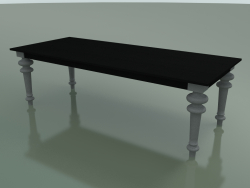 Dining table (33, Black, Piasentina Stone)