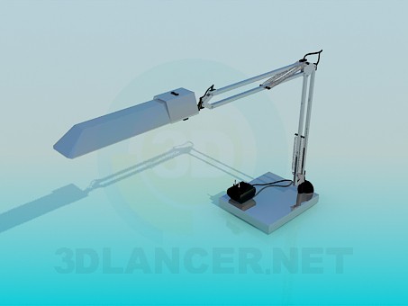 3d модель Інженерна настільна лампа – превью