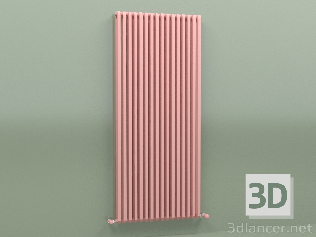 3D Modell Kühler SAX 2 (H 1500 16 EL, Pink - RAL 3015) - Vorschau
