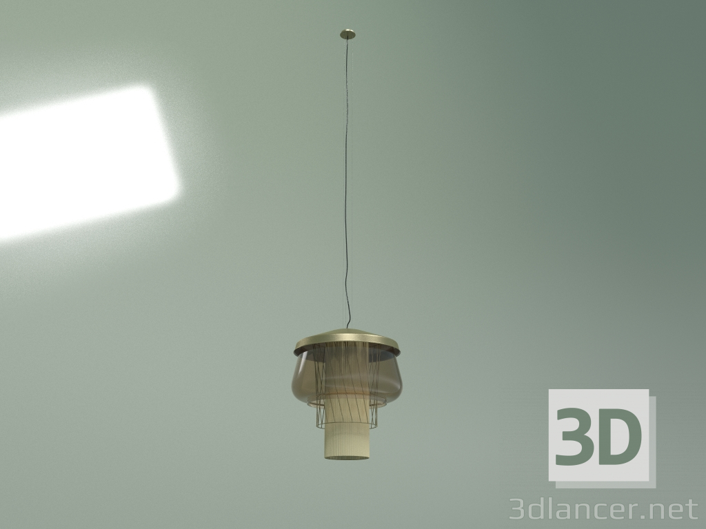 3d модель Підвісний світильник Silk Road 1 діаметр 46 – превью