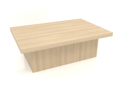 कॉफी टेबल जेटी 101 (1200x800x400, लकड़ी सफेद)