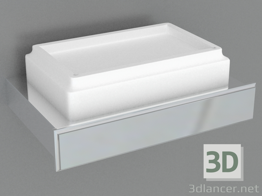 3d model Wall Mounted Holder for Soap (46401) - preview