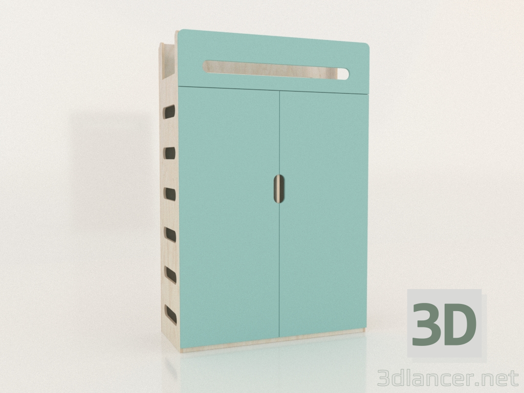 3D Modell Kleiderschrank geschlossen MOVE WE (WTMWE2) - Vorschau