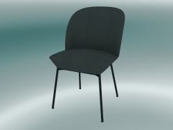 Oslo Chair (Twill Weave 990, Anthracite Black)