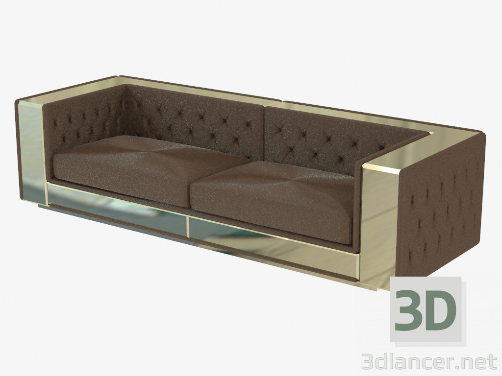 3d model Leather Sofa Magnolia - preview