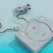 3d model Game console SONY - preview