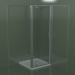 3d model GA shower enclosure with hinged door - preview