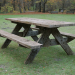 3d model mesa picnic - vista previa