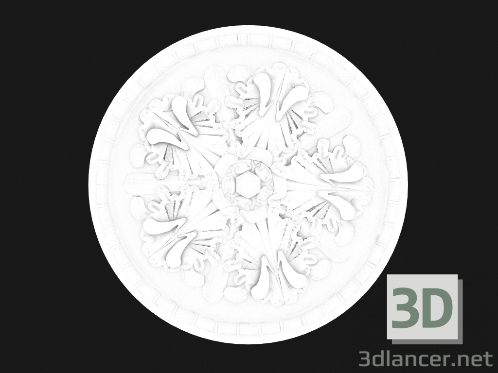 3d model Ceiling outlet R311 - preview