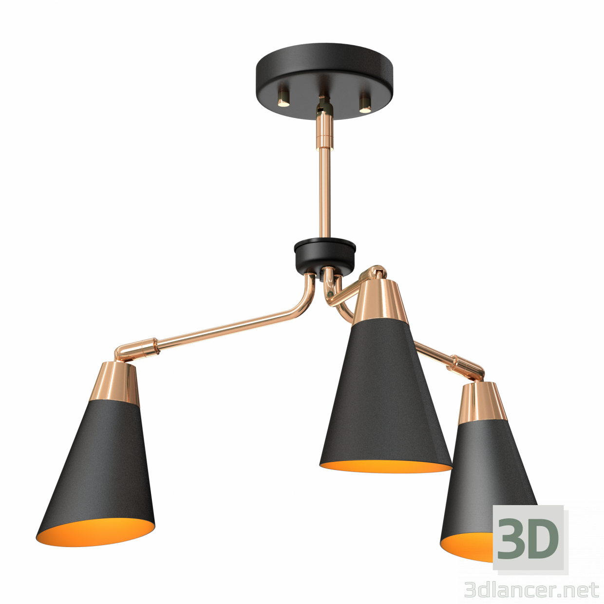 luz dalisia 3D modelo Compro - render