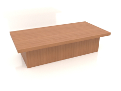 कॉफी टेबल जेटी 101 (1600x800x400, लकड़ी लाल)