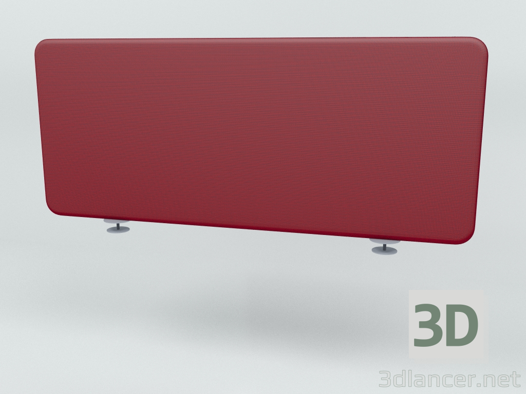 3D Modell Akustikleinwand Desk Bench Twin ZUT52 (1190x500) - Vorschau