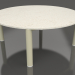 3d model Coffee table D 90 (Gold, DEKTON Danae) - preview