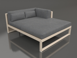 XL modular sofa, section 2 right (Sand)