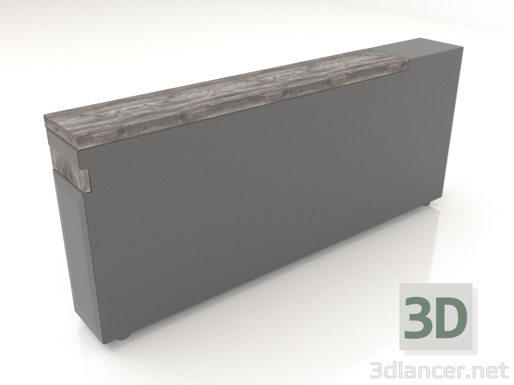 3d model Módulo sofá Ritis 1 - vista previa