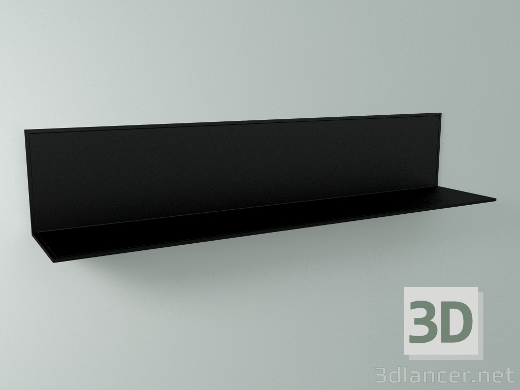 3d model Shelf Linea (L 160 cm) - preview