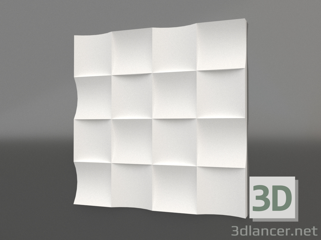 3D modeli 3 boyutlu panel M-34 - önizleme