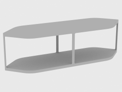 Mesa de centro TILES SMALL TABLE (150X45XH43)