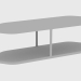 modello 3D Tavolino TILES TAVOLINO PICCOLO (150X45XH43) - anteprima