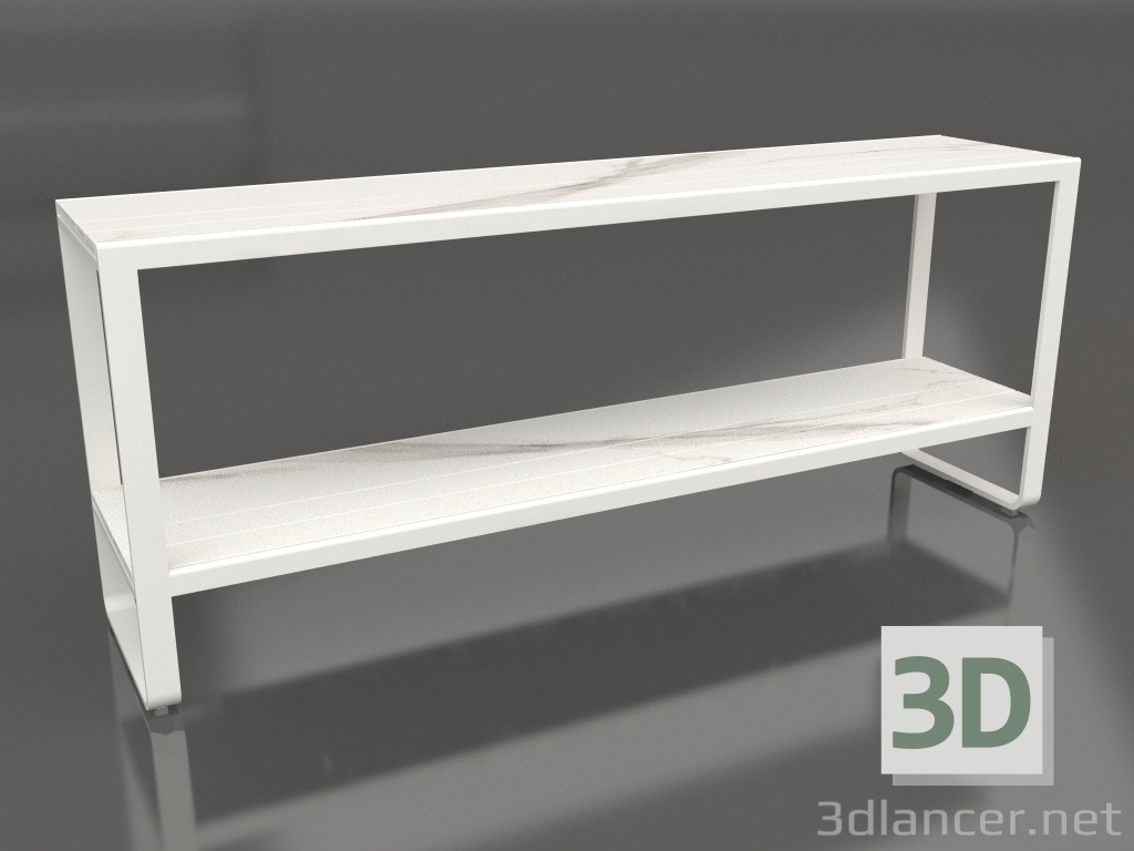 3d model Shelf 180 (DEKTON Aura, Agate gray) - preview