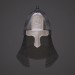 modello 3D di Russo casco con Il icona comprare - rendering