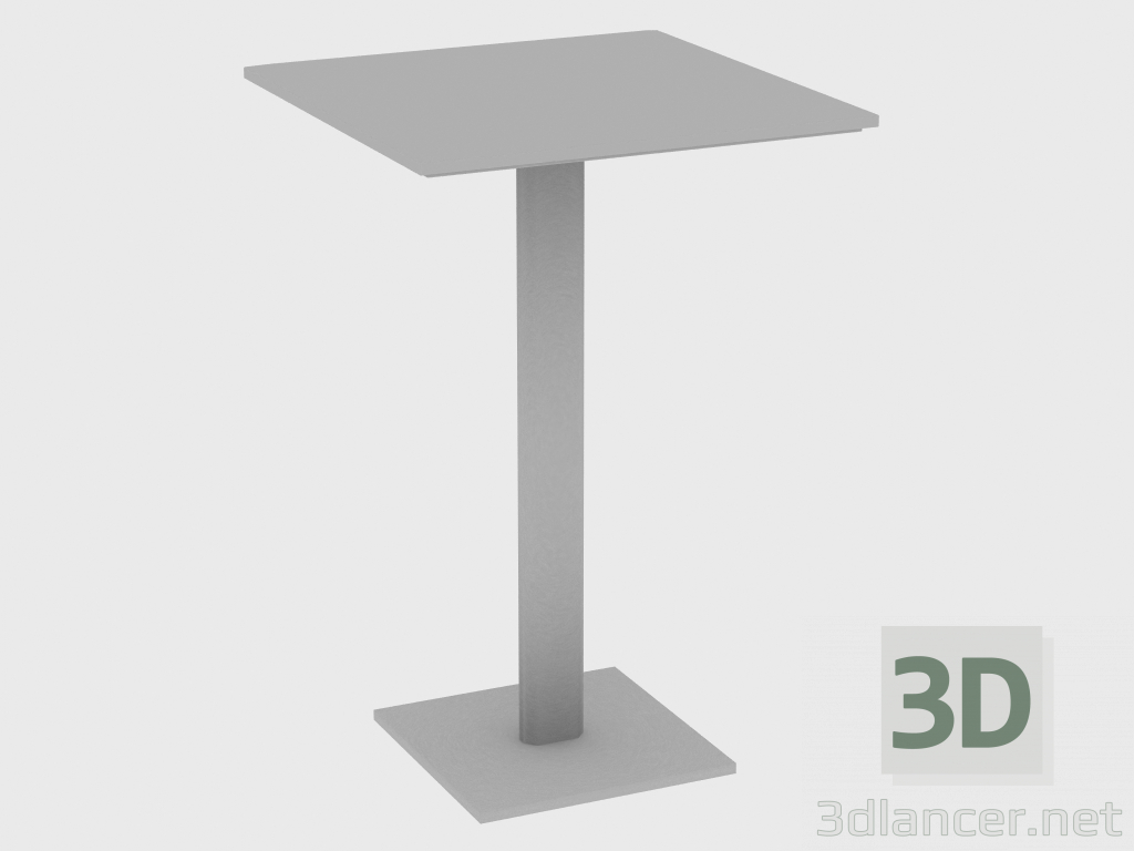 3d модель Столик кофейный YAKI SMALL TABLE (41X41XH65) – превью