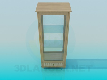 3d model Cupboard for souvenirs - preview